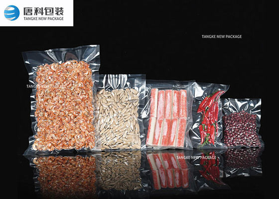 La bolsa de poliéster de nylon del vacío del plástico transparente de la categoría alimenticia